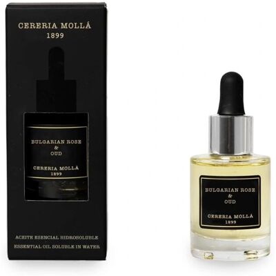Huile Essentielle Soluble dans l'Eau Rose de Bulgarie & Oud 30ml - Publicité Huile Essentielle Soluble dans l'Eau Rose de Bulgarie & Oud 30ml - Publicité