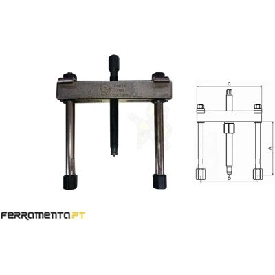 KINGTONY H120 Mini 47 - Capacidade máxima 140mm 3T Braço de extração KINGTONY H120 Mini 47 - Capacidade máxima 140mm 3T Braço de extração
