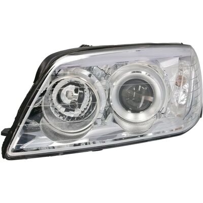Alkar H7/h1 Py21w W5w Forlygter Med Elektrisk Motor Chrom Venstre - Forlygte Alkar H7/h1 Py21w W5w Forlygter Med Elektrisk Motor Chrom Venstre - Forlygte
