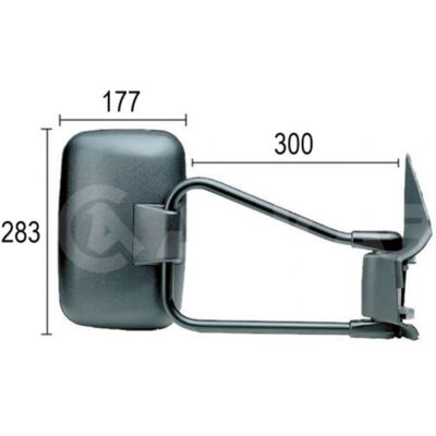 Alkar Modèle 9202962 - Rétroviseur extérieur pour Mercedes-Benz Sprinter Alkar Modèle 9202962 - Rétroviseur extérieur pour Mercedes-Benz Sprinter