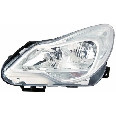 Abakus 442-1169LMLDEM1 Left Chrome Headlight - Headlight Abakus 442-1169LMLDEM1 Left Chrome Headlight - Headlight