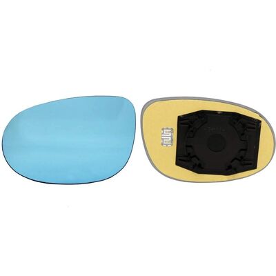 Alkar 6431554 - Verre de rétroviseur chauffant bleu pour Fiat Bravo II Alkar 6431554 - Verre de rétroviseur chauffant bleu pour Fiat Bravo II