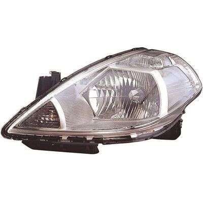 DEPO 115-1116L-LDEM1 Frontlys - Venstre, H4, PY21W, W5W, krom DEPO 115-1116L-LDEM1 Frontlys - Venstre, H4, PY21W, W5W, krom