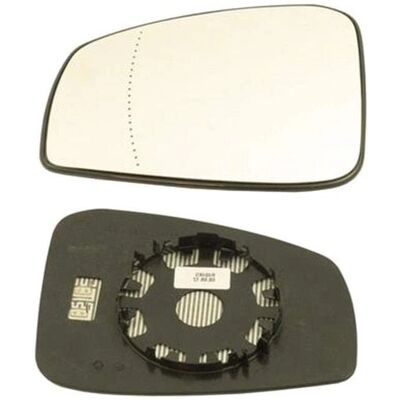 Verre de rétroviseur extérieur chauffant et asphérique ALCAR gauche pour Renault Laguna III Verre de rétroviseur extérieur chauffant et asphérique ALCAR gauche pour Renault Laguna III
