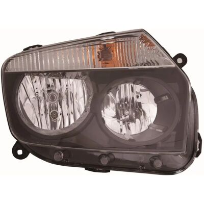 Alkar Dacia Duster Hauptscheinwerfer Rechts - Schwarz - Halogen Alkar Dacia Duster Hauptscheinwerfer Rechts - Schwarz - Halogen