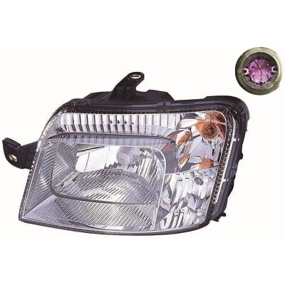 Abakus 661-1141LMLDEMN Bal első fényszóró Fiat Panda II - Autó fényszóró Abakus 661-1141LMLDEMN Bal első fényszóró Fiat Panda II - Autó fényszóró
