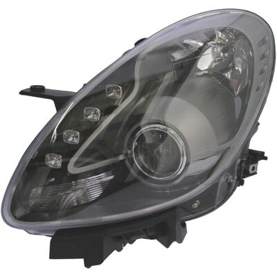 Obudowa reflektora LED Alkar H7/h1 - Lewa strona: Alfa Romeo 0050520222 Obudowa reflektora LED Alkar H7/h1 - Lewa strona: Alfa Romeo 0050520222