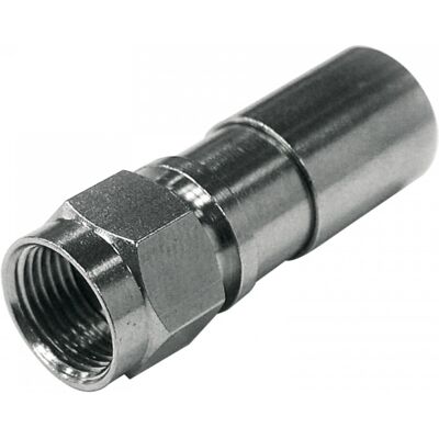 Televes Conector F coaxial de compresión - 50 unidades Televes Conector F coaxial de compresión - 50 unidades