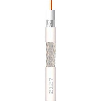 Televes Modelo 2128 Cabo Coaxial Branco - TV e Dados Televes Modelo 2128 Cabo Coaxial Branco - TV e Dados