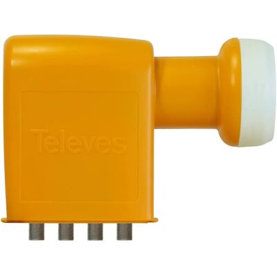 Televes 761001 - Uniwersalny konwerter quad LNB - Satelita Televes 761001 - Uniwersalny konwerter quad LNB - Satelita
