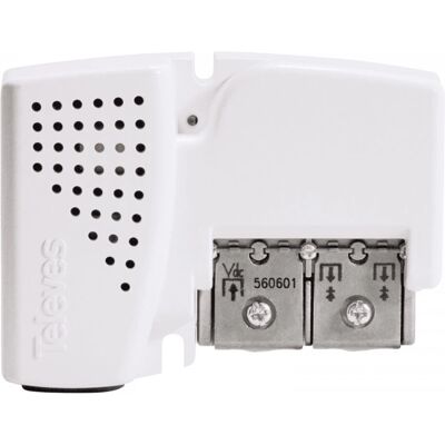 Televes 560601 TV-Signalamplifier - VHF/UHF/Fi Televes 560601 TV-Signalamplifier - VHF/UHF/Fi