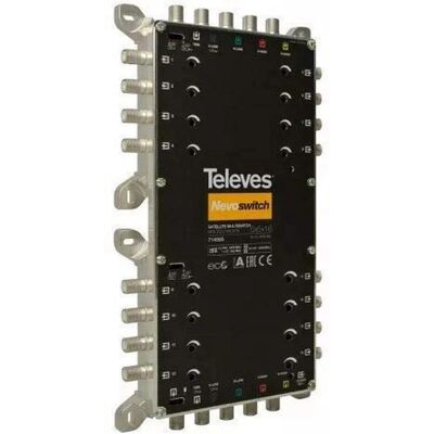 Televes Modèle MS516C Multischalter - 5x16, 950-2400MHz - Publicité Televes Modèle MS516C Multischalter - 5x16, 950-2400MHz - Publicité