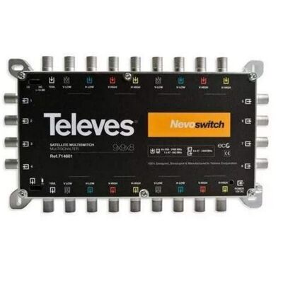 Televes Multischalter 8 Guss NEVO - Multischalter - Publicité Televes Multischalter 8 Guss NEVO - Multischalter - Publicité