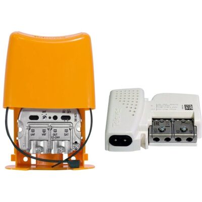 Televes - 567810 - LTE 700 - 3 entradas - Kit de pré-amplificador Televes - 567810 - LTE 700 - 3 entradas - Kit de pré-amplificador