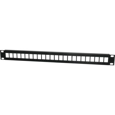 Televes Rack Zubehör - Anschlussfeld - Schwarz - Stahl - 1U Televes Rack Zubehör - Anschlussfeld - Schwarz - Stahl - 1U