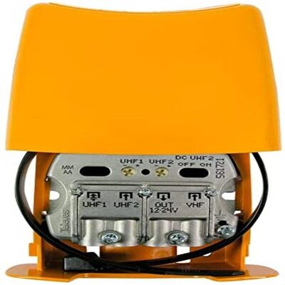 Amplificatore a Masto Televes - 3 Ingressi - Mix UHF/VHF - Dividendo Digitale Amplificatore a Masto Televes - 3 Ingressi - Mix UHF/VHF - Dividendo Digitale