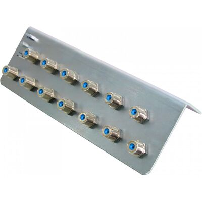 Televes ERD13N Angle de mise à la terre pour câbles HF 13 - Connecteur coaxial Televes ERD13N Angle de mise à la terre pour câbles HF 13 - Connecteur coaxial