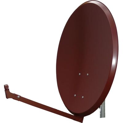 Televes Marke S80EL-Z Satellitenschüssel - 73x80cm, Rot Televes Marke S80EL-Z Satellitenschüssel - 73x80cm, Rot
