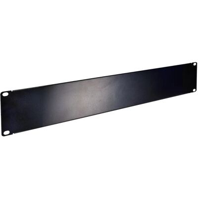 Televes 533162 - Noir (Ral 9005) - 19" 2U - Acier 1,2 mm - Panneau de masquage Televes 533162 - Noir (Ral 9005) - 19" 2U - Acier 1,2 mm - Panneau de masquage