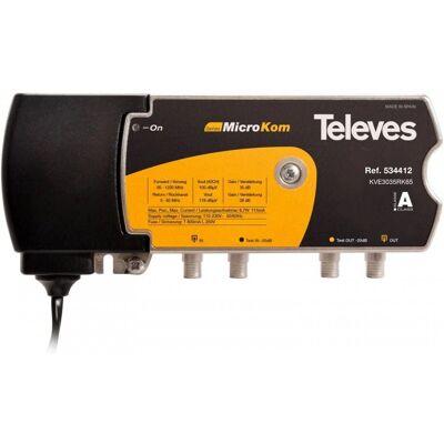Televes Modèle KVE3035RK65 - Amplificateur de signal Televes Modèle KVE3035RK65 - Amplificateur de signal