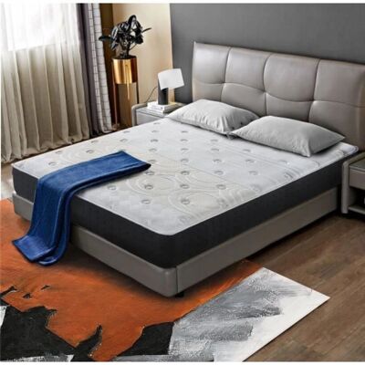 Matelas en Mousse à Mémoire Iztoss 140x190cm - 20cm d'Épaisseur - Pour Deux - Publicité Matelas en Mousse à Mémoire Iztoss 140x190cm - 20cm d'Épaisseur - Pour Deux - Publicité