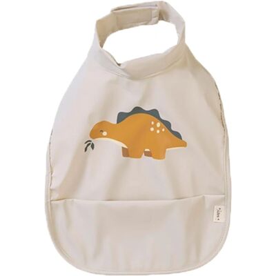 Saro Modelo 1656 Babero impermeable - Marrón - Babero Saro Modelo 1656 Babero impermeable - Marrón - Babero