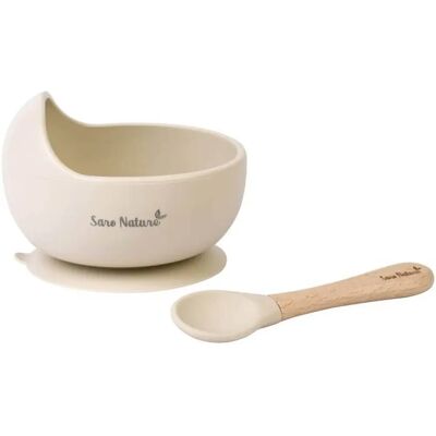 Conjunto de Alimentação Saro - Bege - Conjunto para bebês Conjunto de Alimentação Saro - Bege - Conjunto para bebês