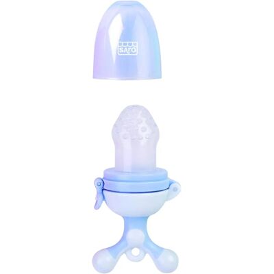 Bebedero Saro Aliment-Up - Azul - Sistema de Silicona - Dispensador de Comida para Bebés Bebedero Saro Aliment-Up - Azul - Sistema de Silicona - Dispensador de Comida para Bebés