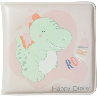 Saro Libro de Baño para Bebés - Dinos Felices - Libro de Baño Saro Libro de Baño para Bebés - Dinos Felices - Libro de Baño
