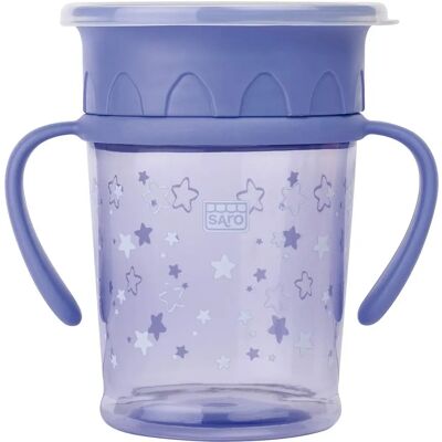 Saro Copo Anti-gotas Azul - Bebê 360° Sem Derrames Saro Copo Anti-gotas Azul - Bebê 360° Sem Derrames