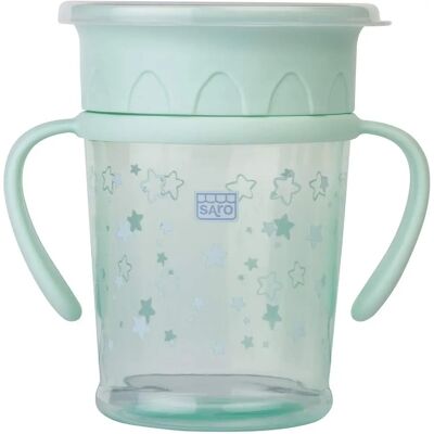 Saro Copo Anti-gotas Verde - Bebê 360° - Copo Saro Copo Anti-gotas Verde - Bebê 360° - Copo