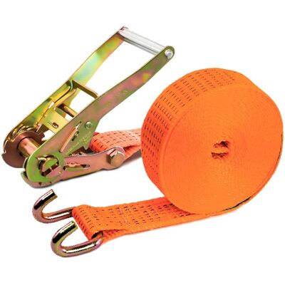PONSA Orange 50mm x 8,5m Ratschenband - Ladungssicherung PONSA Orange 50mm x 8,5m Ratschenband - Ladungssicherung