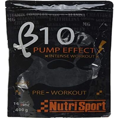 Nutrisport B10 Pump Effect Erdbeere - Pre-Workout Ergänzung Nutrisport B10 Pump Effect Erdbeere - Pre-Workout Ergänzung