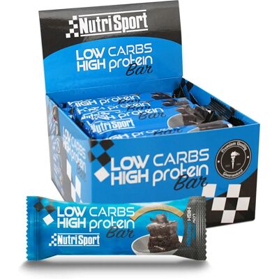 Barras de Brownie Low Carb Nutrisport - Lanche Proteico Barras de Brownie Low Carb Nutrisport - Lanche Proteico