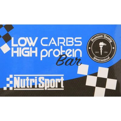 Barra de Proteína Nutrisport Low Carb - Chocolate Biscoito Barra de Proteína Nutrisport Low Carb - Chocolate Biscoito