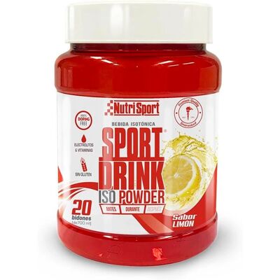 Nutrisport Lemon Sport Drink ISO Powder - Sport Drink Powder Nutrisport Lemon Sport Drink ISO Powder - Sport Drink Powder