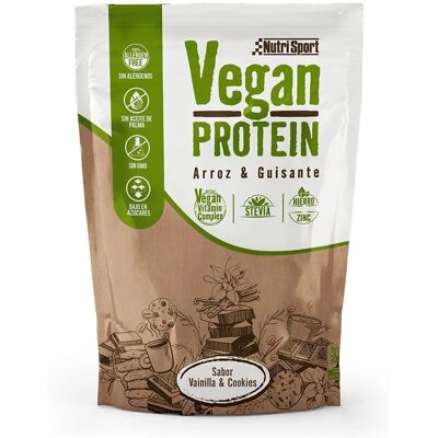 Nutrisport Veganes Protein - Vollständiges Pflanzenpulver Nutrisport Veganes Protein - Vollständiges Pflanzenpulver