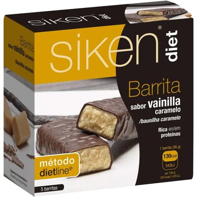 Barra de Proteínas Vainilla y Caramelo - 5 Unidades Barra de Proteínas Vainilla y Caramelo - 5 Unidades