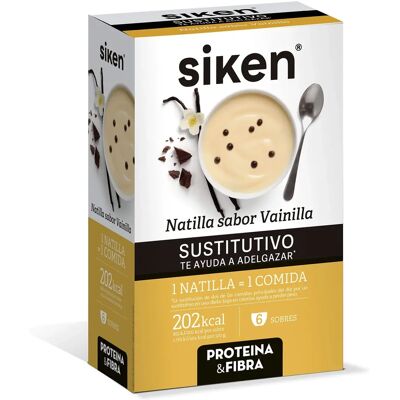 Sikenform Natilla de Vainilla - Natilla - Pack de 6 Sikenform Natilla de Vainilla - Natilla - Pack de 6