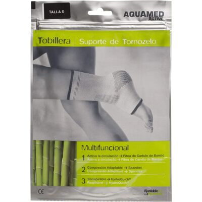 Soporte de Tobillera Aquamed Active - S - Elástico Soporte de Tobillera Aquamed Active - S - Elástico