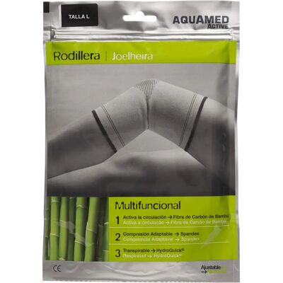 Soporte elástico Aquamed Active - Rodillera 1 unidad (L) - Soporte Soporte elástico Aquamed Active - Rodillera 1 unidad (L) - Soporte