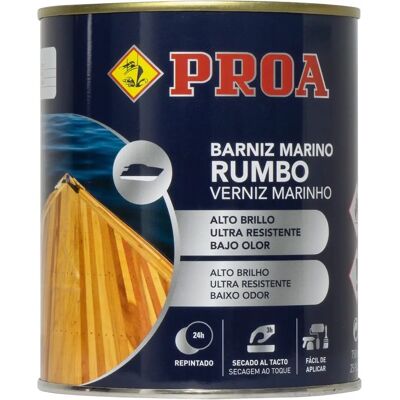Verniz naval Proa - Transparente 4L Alta resistência Verniz naval Proa - Transparente 4L Alta resistência