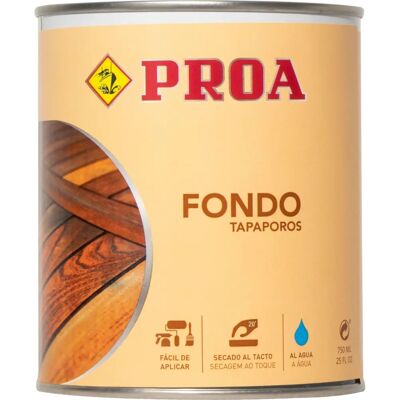 Proa Wasserbasierte Holzgrundierung - Transparent - 750ml Proa Wasserbasierte Holzgrundierung - Transparent - 750ml