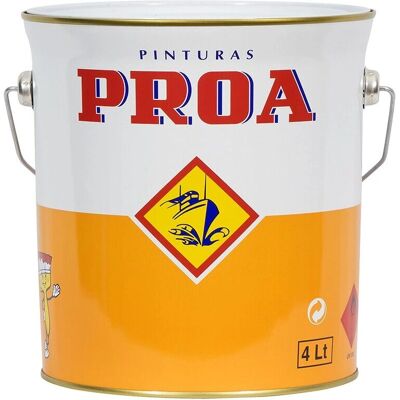 Proa Imprimación de Zinc - Zinc Metálico Galvanizado a Frío Cinzento 4L - Imprimación Proa Imprimación de Zinc - Zinc Metálico Galvanizado a Frío Cinzento 4L - Imprimación