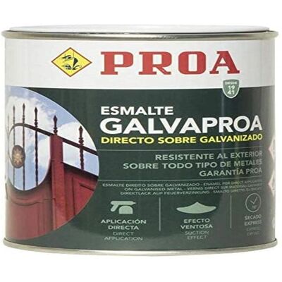 Galvaproa Forge Oxide 750ml - Esmalte para forja, óxido, galvanizado Galvaproa Forge Oxide 750ml - Esmalte para forja, óxido, galvanizado