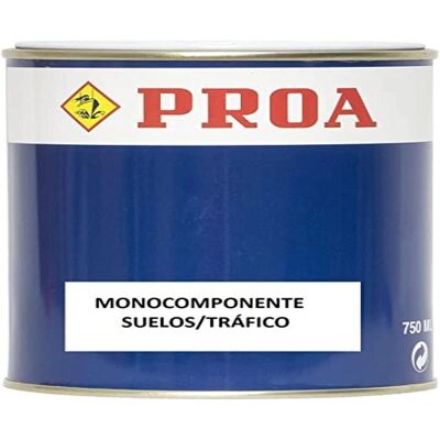 Tinta PROA Cinzento Médio RAL 7042 0,75L Tinta PROA Cinzento Médio RAL 7042 0,75L