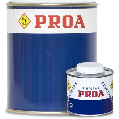 Proa - Esmalte poliuretano satinado - 4,84L - Para metal y concreto Proa - Esmalte poliuretano satinado - 4,84L - Para metal y concreto