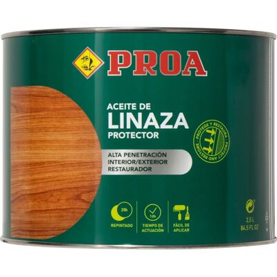 Proa Modello - Olio per Legno - Giallo Trasparente - Protegge e Nutre Proa Modello - Olio per Legno - Giallo Trasparente - Protegge e Nutre
