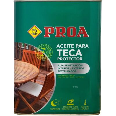 Óleo de Teca Proa - Protege & Restaura Móveis Óleo de Teca Proa - Protege & Restaura Móveis