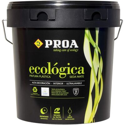 Proa Amêndoa 4L Tinta Ecológica para Interiores - Tinta para interiores Proa Amêndoa 4L Tinta Ecológica para Interiores - Tinta para interiores